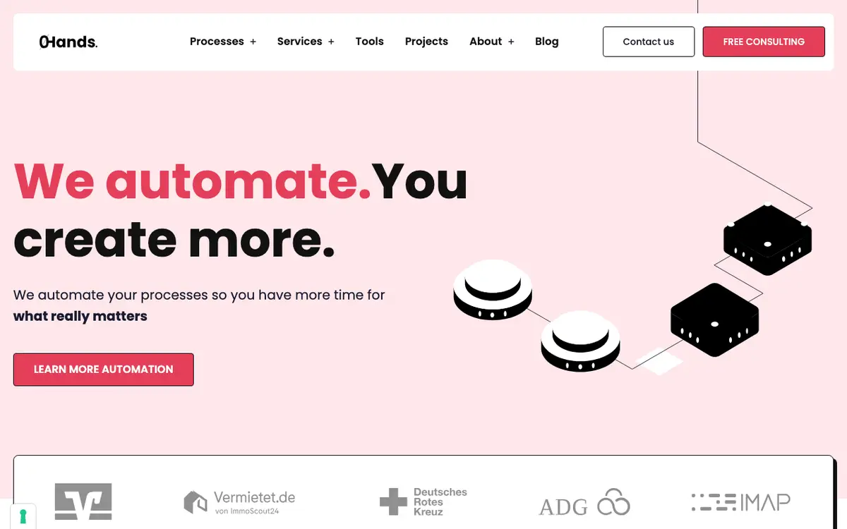 0hands website