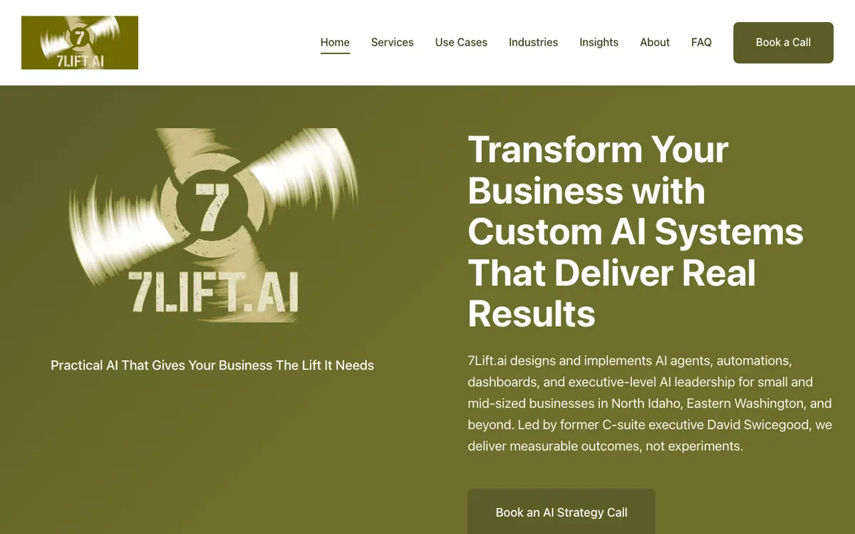 7LIFT.AI website
