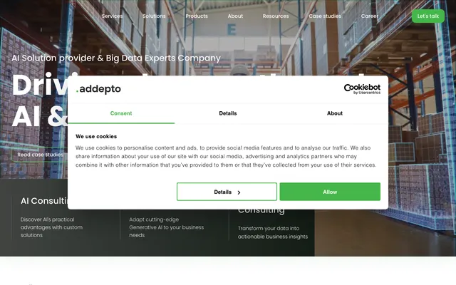 Addepto website