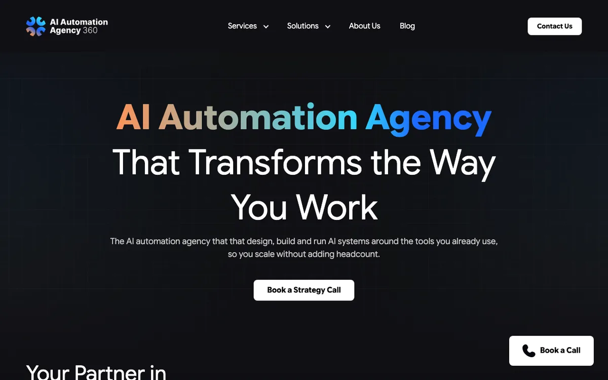 Idea Maker LLC, dba AI Automation Agency 360 website