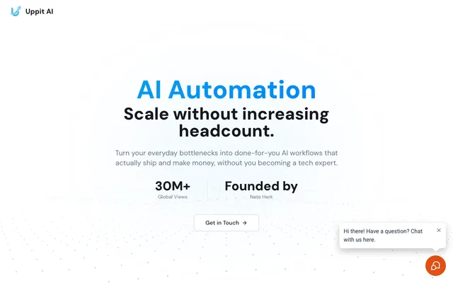 AI Automation Consultancy website