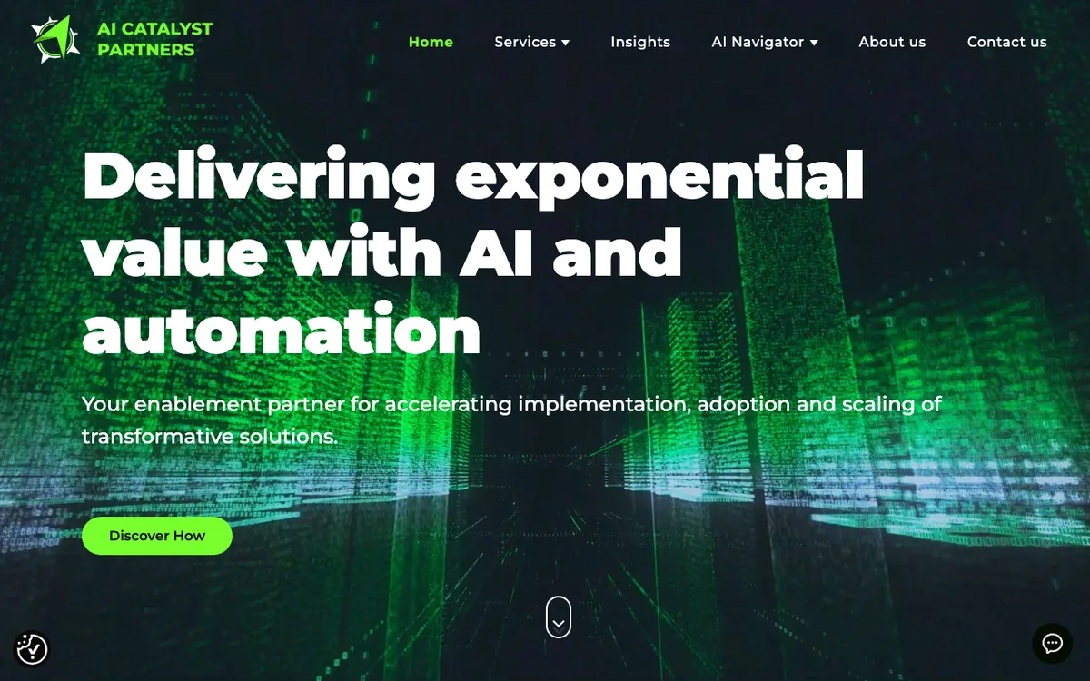 AI Catalyst Partners website