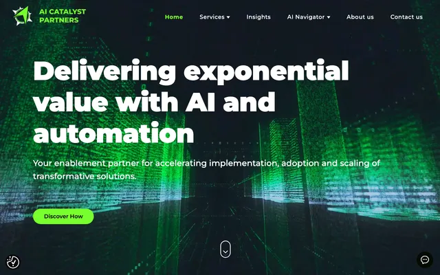 AI Catalyst Partners website