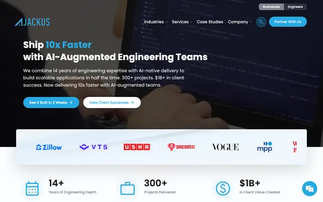 Ajackus website
