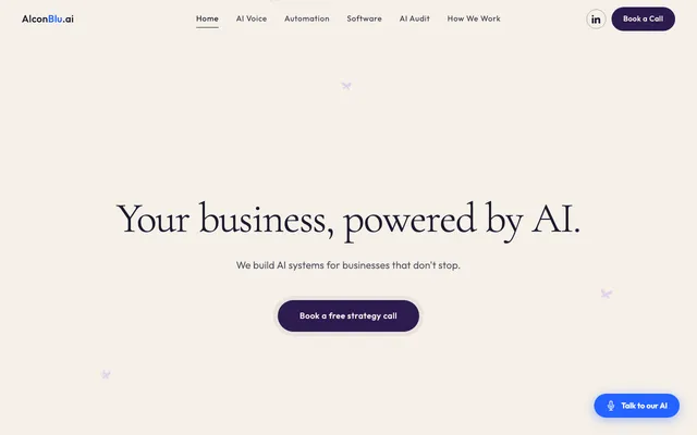 AlconBlu website