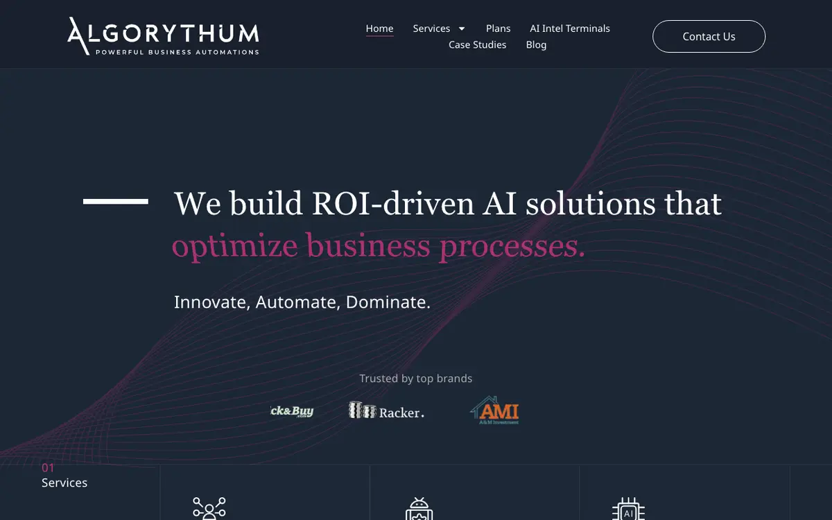 Algorythum website