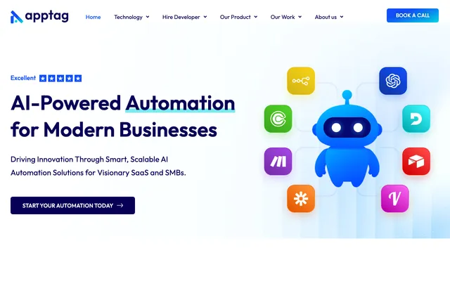 Apptag Solution website
