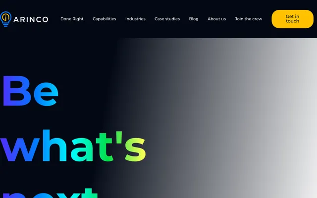 Arinco website