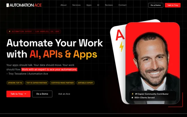 Automation Ace website