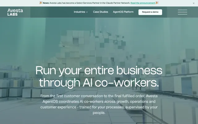 Avesta Labs website