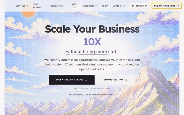 AY Automate website