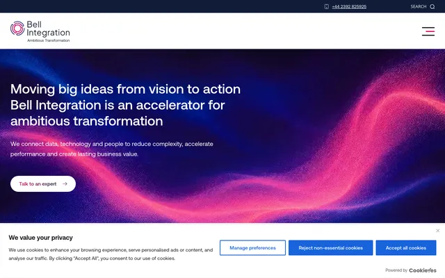 Bell Integration website