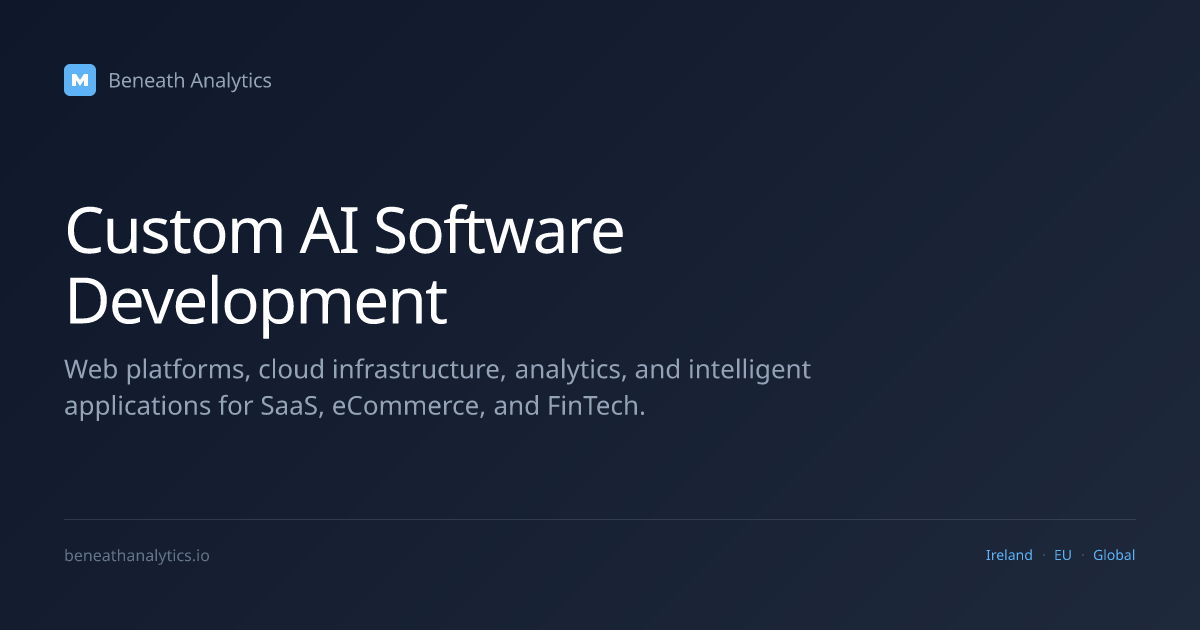 Beneath Analytics logo