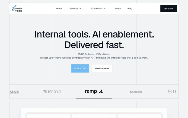 Bold Tech website