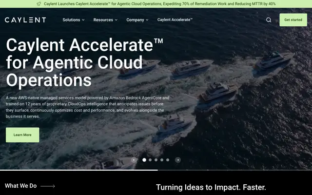 Caylent website