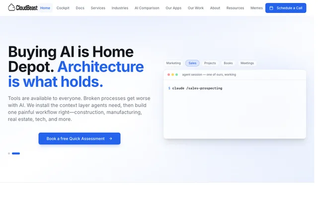 Cloudbeast website