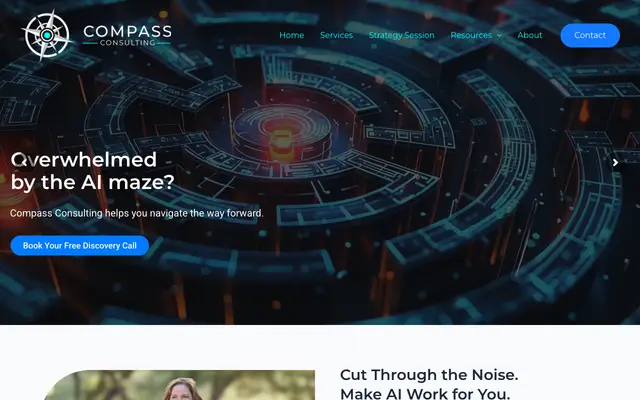 Compass Consulting website