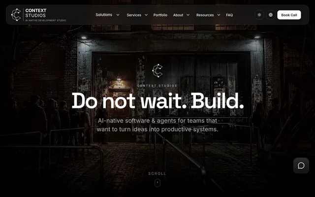 Context Studios website