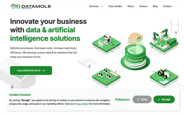 Datamole, s.r.o. website