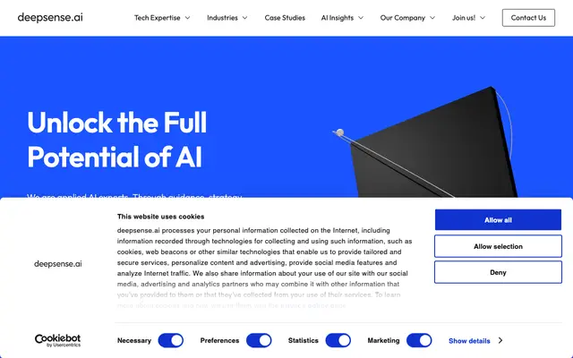 deepsense.ai website