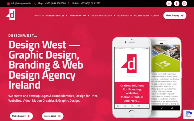 Designwest website