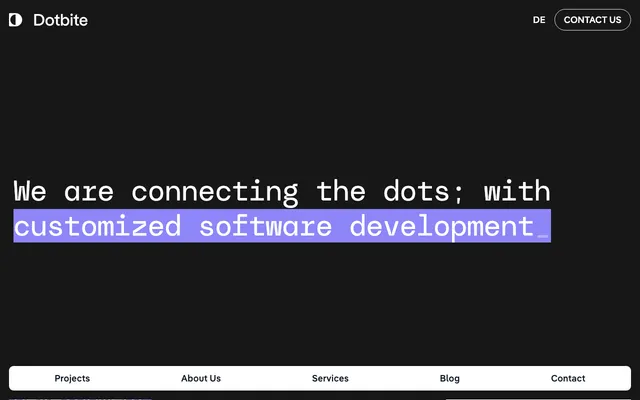 Dotbite website