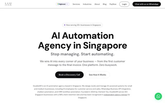 DoubleAM website