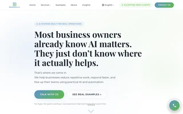 EB DevTech LLC website