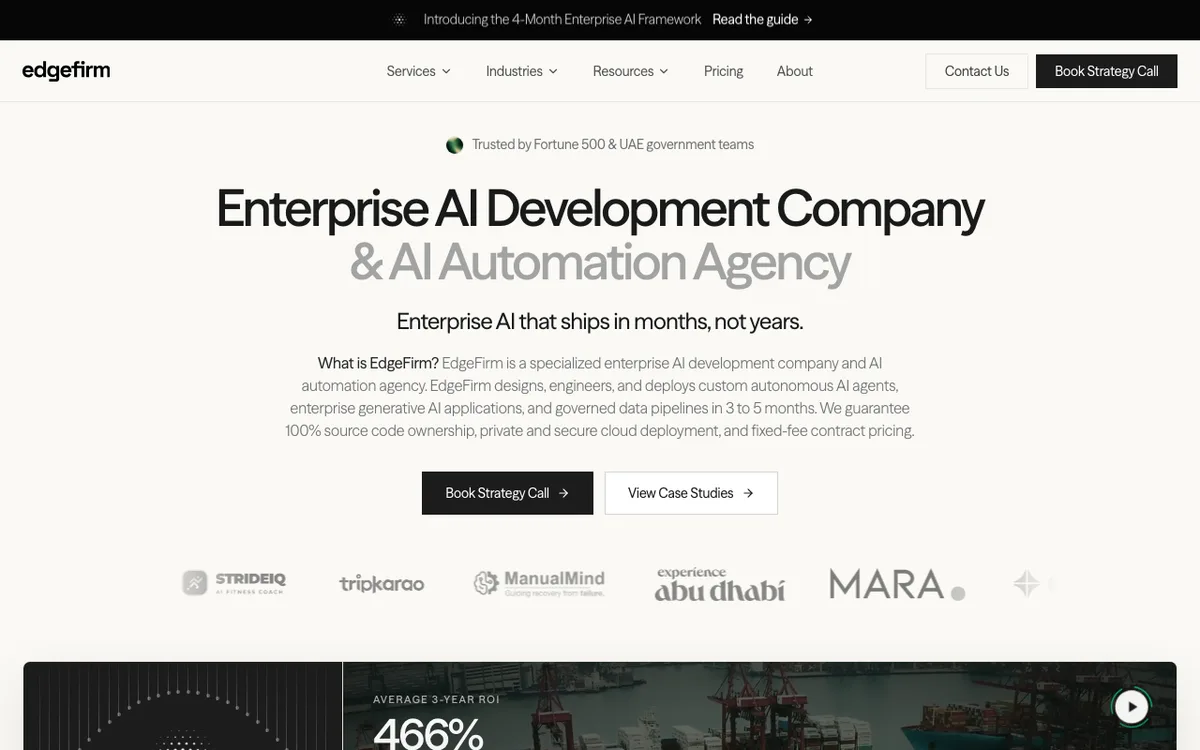 EdgeFirm website