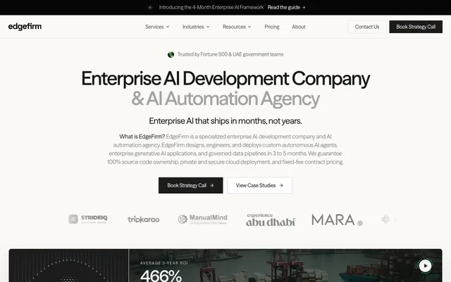 EdgeFirm website