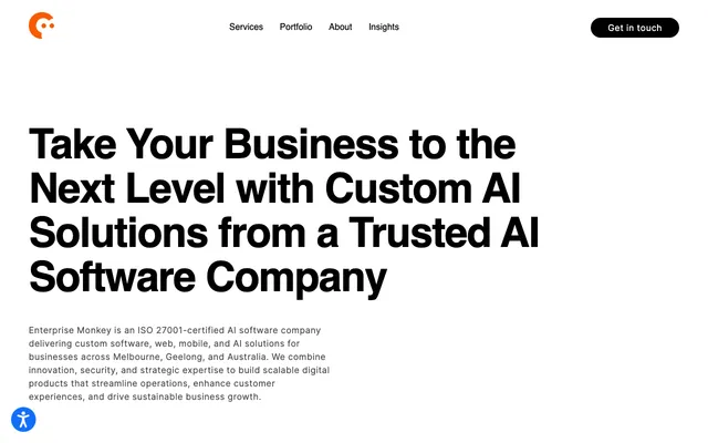 Enterprise Monkey website