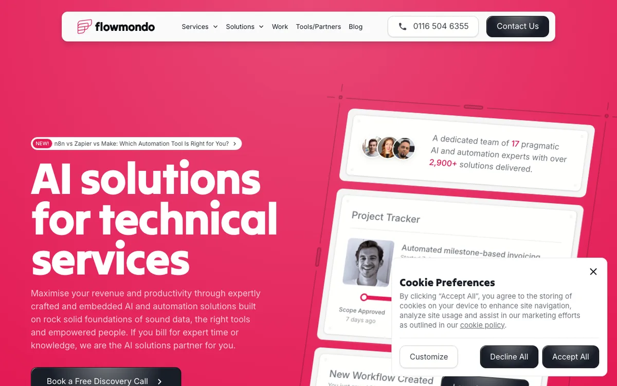 Flowmondo website