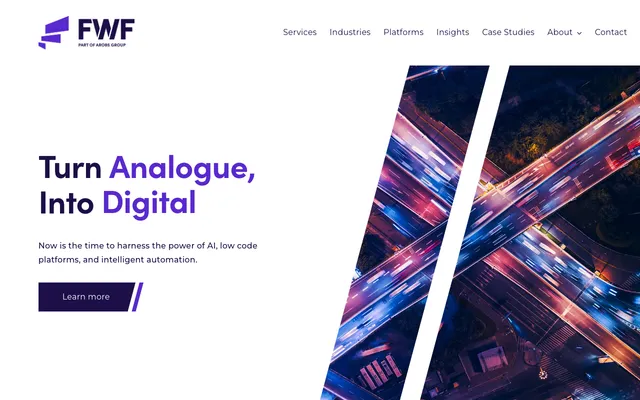 FWF by AROBS website