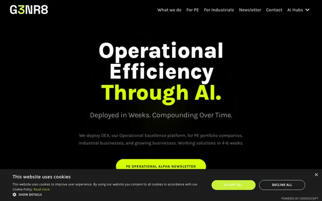 G3NR8 website