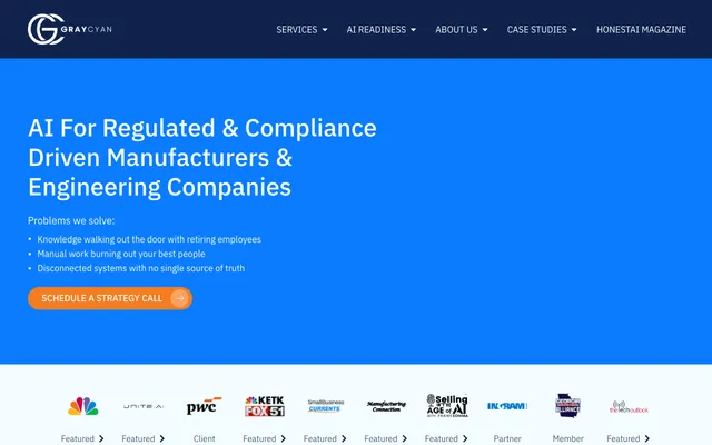 GrayCyan LLC website