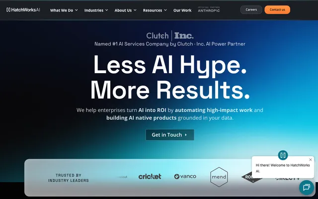 Hatchworks website
