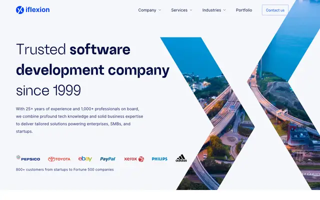 Iflexion website