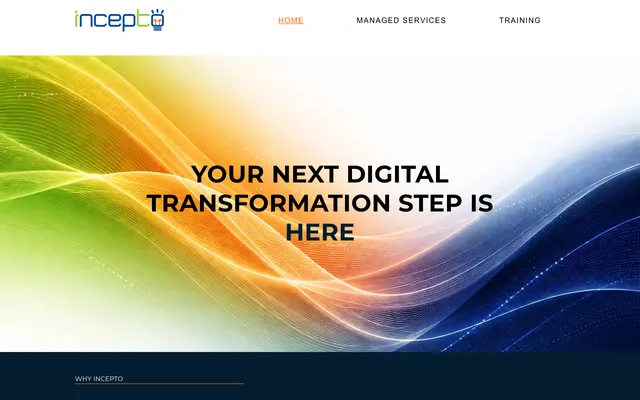 Incepto website