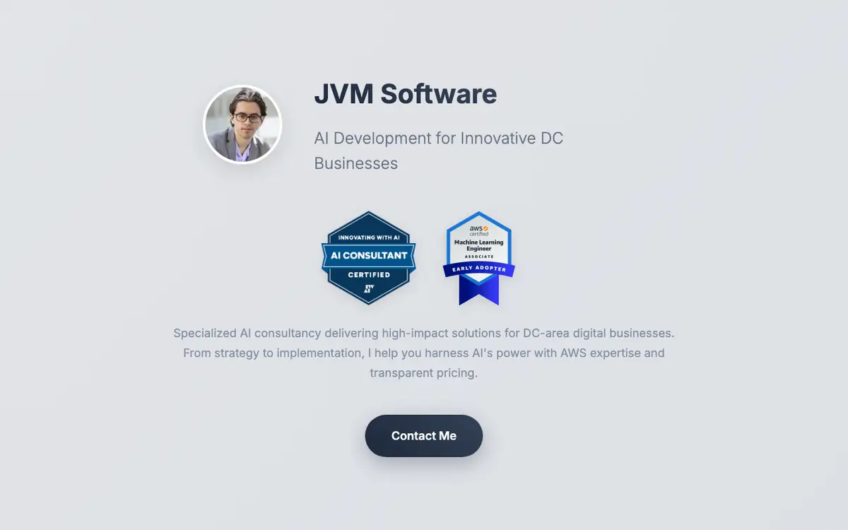 JVM Software website