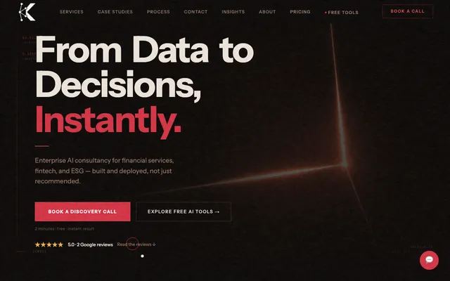 Kelriva AI website