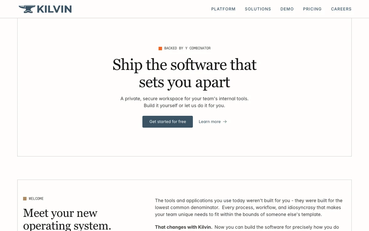 Kilvin website