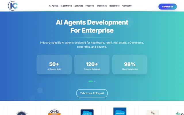 Kizzy Consulting website