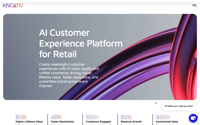 Knoativ website