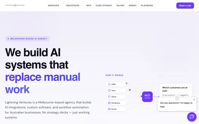 Lightning Ventures Pty Ltd website