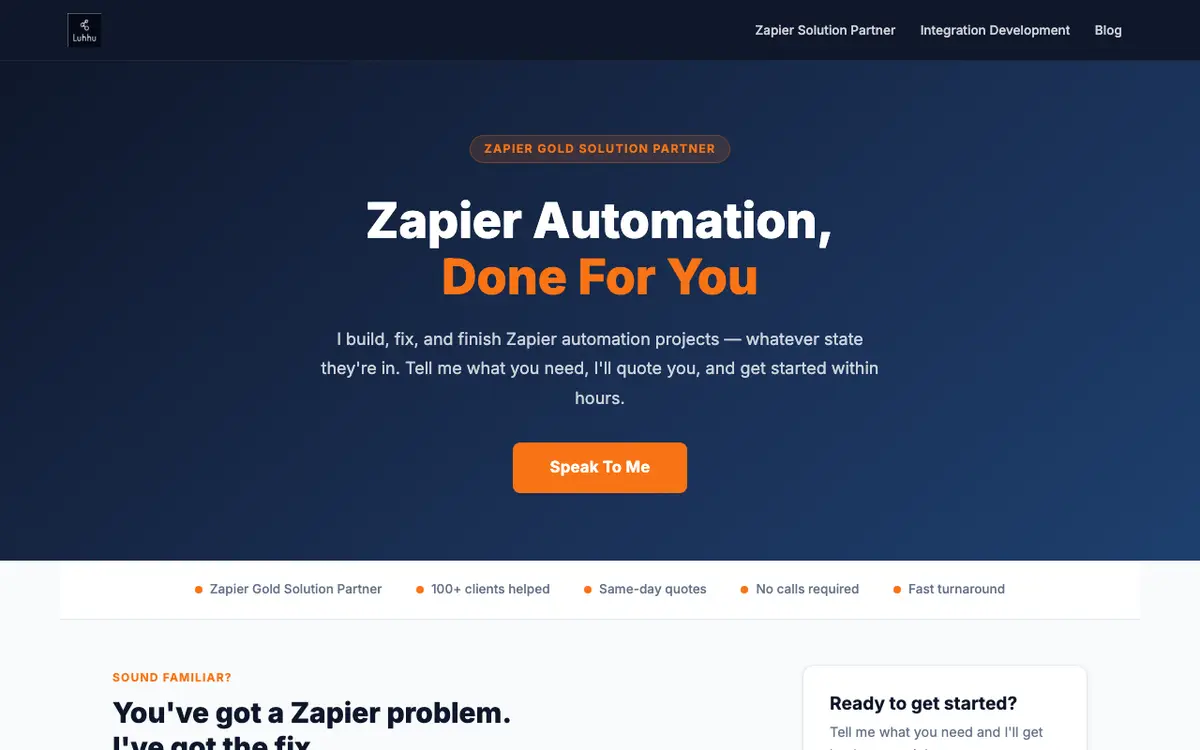 Luhhu website
