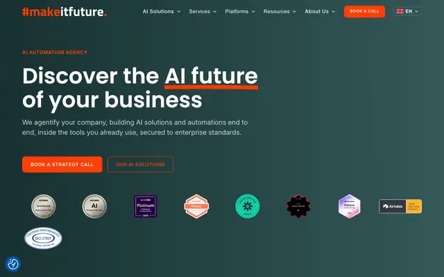Makeitfuture website