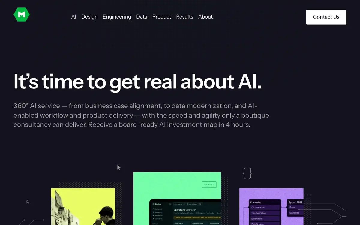 MojoTech website