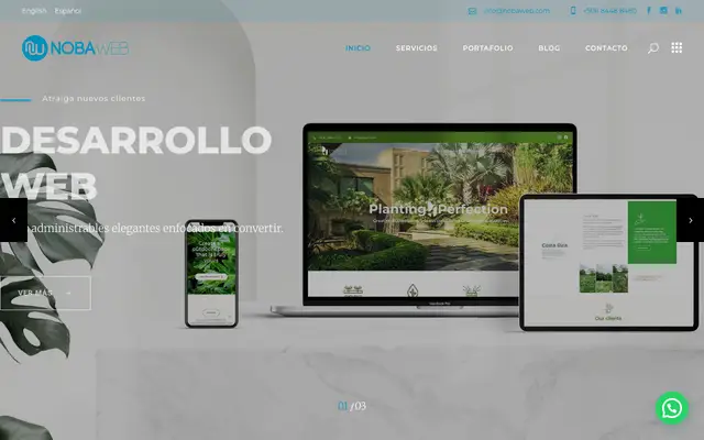 Nobaweb website