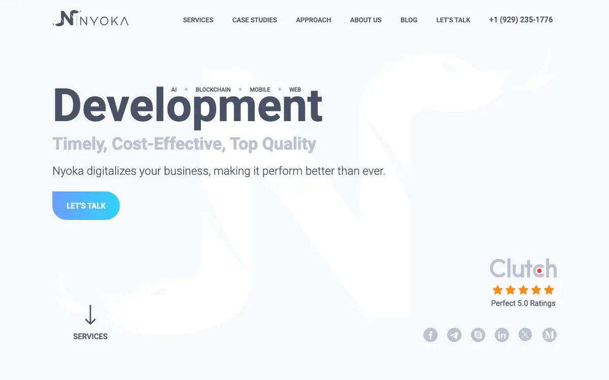 Nyoka website