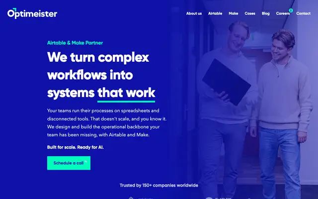Optimeister website